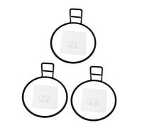 ERINGOGO 1Set Wall Mounted Pet Bowl Holder Punch Dog Bowl Bracket Feeding Rack Black for Cats Dogs Reduces Neck Burden Easy to Clean Stable Design