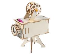 ERINGOGO 1set Wooden Science Projector Kit for Boy Girl Educational Toy for Hands Activities and Creative Slide Design for Boys and Girls