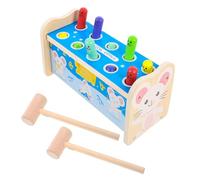 ERINGOGO 1Set Wooden Tapping for Interactive Parent Game Safe Cartoon Design Bright Colors for Developing Motor Skills and Confidence