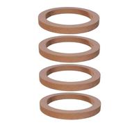 ERINGOGO 2 Pairs High Density Car Speaker Fast Rings Speaker Washer Spacer Adapters for Vehicle Audio Enhancing Sound Quality and Depth Installation