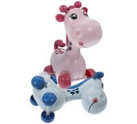 ERINGOGO 2 Pcs Cartoon Giraffe Clockwork for Abs Wind-up Animal Figures Easy-grip Educational Playthings for Boys and Fun Attention-cultivating Random Color
