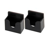 ERINGOGO 2 Pcs Cb Radio Microphone Hook Hangers with Adhesive Back, Universal Mic Holder Mounts for Car, Compatible with Walkie Talkie and Mobile Radio, Sturdy Plastic Clip Accessories