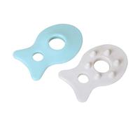 ERINGOGO 2 Pcs Gua Sha Scraper Facial Massage Tool Smooth Edges Acupoint Therapy for Face Neck Shoulders Back Compact Relief and Skin Hydration Random Color