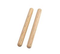 ERINGOGO 2 Pcs Mini Wooden Drumsticks Light Brown Drum Supplies for Percussion Instrument Heavy Duty Non Painted for Beginners Music Enthusiasts