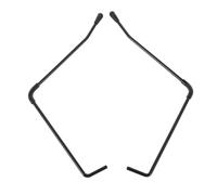 ERINGOGO 2 Pcs Music Stand Accessory Music Notation Clip Metal Page Retainers Black Stable Support Simple Installation for Performances