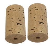 ERINGOGO 2 pcs Natural Flute Headjoint Cork Plugs Replacement for Musical Instruments Compact and Smooth Surface Easy to Install Durable Flute Repair Parts