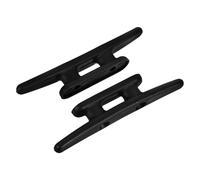 ERINGOGO 2 Pcs Nylon Deck Cleats for Canoe Mooring and Yacht Anchoring High Impact Boat Cleats with Flat Base for Dock Deck Kayak and Boat Tie-downs Lightweight Hardware