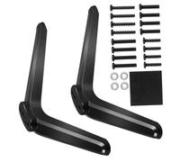ERINGOGO 2 Pcs Tv Desk Stand Plastic Brackets with Screws Non-slip Base Secure Tabletop Mount Holder Compatible with Roku Televisions