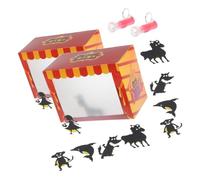 ERINGOGO 2 Set DIY Shadow Puppets Theater Kit Easy Assembly Educational Storytelling Craft for Boys and Interactive Creative Puppet Show for Imaginative Play