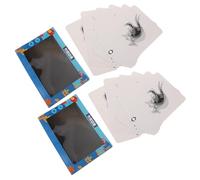 ERINGOGO 2 Sets Animation Stripe Science Experiment Kit for Optics Illusion Learning Lenticular Lens DIY Craft Enhancing Creativity Skills and Family Education