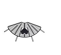 ERINGOGO 2 Sets Bike Protective Mesh for Rear Seat Plastic Material Creative Safety Guardrail for Boys Suitable for Mountain Road Riding Bikes