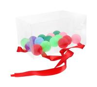 ERINGOGO 2 Sets Creative Wedding Game Props Interactive Shaking Pong with Box Ropes and Balls for Parties and Hen Do Adults Fun Supplies Random Color
