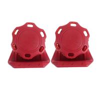 ERINGOGO 2 Sets Football Helmet Visor Clips Fasteners Durable Impact Resistant Nylon Quick Connect Replacement Screws for Secure Helmet Attachment and Use