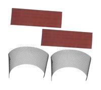 ERINGOGO 2 Sets Hamster Wheel Abrasive Pads Replacement Mat for Running Wheel Nail Trimming Exercise Mat with Rough Surface for Small Pet Nail Care and Strength Maintenance