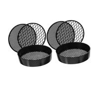 ERINGOGO 2 Sets Portable Science Experiment Sifter with Mesh Plastic Handheld Lab Test Sieve for Outdoor Sand Play and Educational Activities