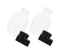 ERINGOGO 2 Sets Refill Bead Subpackage Bottles with Pineapple Design and Adapter Converter for Boys and Shooter Game Storage Use Craft Beads Containers
