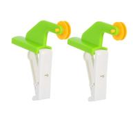 ERINGOGO 2 Sets Science Learning Pulley System with Table Clamp Fixed Blocks for Physics Experiments Portable Wire Crane Model for Classroom and Home Educational Use