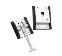 ERINGOGO 2 Sets White Zinc Rv Door Latches with Strong Adhesive Durable Metal Trailer Door Holder Hooks Secure Closure Replacement Kit
