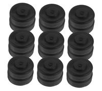 ERINGOGO 20 Pcs Air Pump Accessories Diaphragm Accessories for Air Oxygen Pump Silica Gel Aquarium Fish Tank Fish Bubbler for Aquarium Bubbler Black