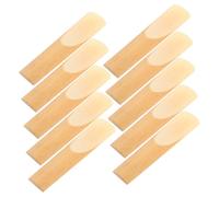 ERINGOGO 20 Pcs Alto Saxophone Reeds Size 2.5 Strength for Beginner and Player Alto Saxophone and Clarinet Reeds Wind Instrument Accessories Suitable for Soprano