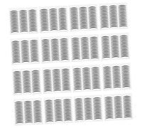 ERINGOGO 20 Sheets Black Double Eyelid Tape Fine Paper Adhesive Eyelid Lifter Strips for Natural Eye Shape Smudge Resistant Eyeliner Stickers Reusable Makeup Tape for Daily Wear and Parties