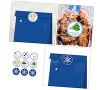 ERINGOGO 20 Sheets Passover Stickers for Bags Round Adhesive Seal Labels Featuring Six Ritual Food Icons Jewish Holiday Packaging Stickers for Festive Party Supplies