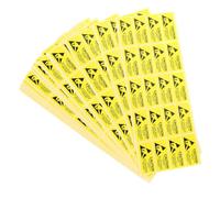 ERINGOGO 200 Pcs Electrostatic Warning Labels Adhesive Static Caution Stickers for Electronic Devices Shipping Safety Clear Visible Antistatic Warning Decals