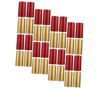 ERINGOGO 200 pcs Heat Shrinkable Wine Bottle Seal Caps Red Gold Shrink Wrap for Tight Sealing Use Wine Bottle Caps for Home and Shop Use