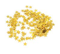ERINGOGO 2000pcs Pentagram Confetti Gold Party Table Decoration Wedding Birthday Festival Scatter Sequin Stars Glitter Star Patches