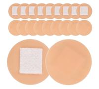 ERINGOGO 200pcs Circular Bandages Breathable Round Finger Adhesive Patches for Knuckle Wound -Grade Flexible Spot Plasters for Sports Injury and Sensitive Skin Protection