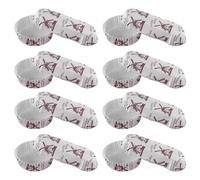 ERINGOGO 200Pcs Greaseproof Paper Cupcake Liners Baking Cups High-Temperature Resistant Pet Base, Round and Boat Shape Mix, Suitable for Muffin and Cake Baking Supplies