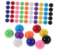 ERINGOGO 200pcs Solid Marble Balls Educational Math Teaching Aids for Board Games Family Play Track Compatibility Counting for Home Decor