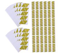ERINGOGO 200pcs Weatherproof Self Adhesive Machinery Safety Stickers Bold Hand Injury Warning Labels for Workplace Risk Alerts Easy Peel Caution Signs for Industrial Accident Prevention