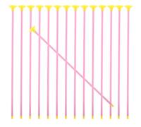 ERINGOGO 20pcs 42cm Pink Plastic Suction Cup Arrows for Bow Target Practice Outdoor Archery Replacement Arrows for Boys