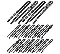 ERINGOGO 20Pcs Adjustable Elastic Moxibustion Box Spare Straps with Buckle Eye, 75Cm Long Stretchable Securing Bands for Moxa Box Accessories and Therapy Use