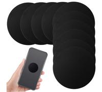 ERINGOGO 20pcs Black Magnet Adhesive Metal Plate for Magnetic Phone Bracket for Car Mount Phone Holder and Film Shooting Accessories