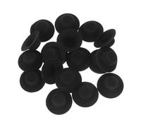 ERINGOGO 20pcs Black Miniature Top Hats for Crafting Stable Structure Fabric Doll Hats for Party Decorations Dollhouse Accessories DIY Creative Projects and Ornament Caps