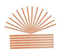ERINGOGO 20pcs Cedar Strips for Humidor Cigar Box Supplies Natural Spanish Cedar Ignition Chips for Safe Lighting Easy to Cut and Use Enhances Cigar Flavor Without Chemicals