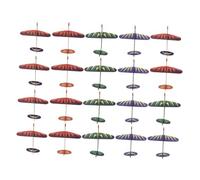 ERINGOGO 20Pcs Foam Airplane Glider Planes for Bright Color DIY Assembly Outdoor Play Enhances Hand Eye Coordination Parent Interaction Birthday Party Favors Random Color