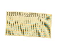 ERINGOGO 20pcs Guitar Fretboard Stickers Easy Peel Finger Guide Labels for Acoustic Electric Guitars for Beginners to Learn Scales Chords Durable Adhesive Design