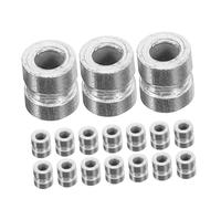 ERINGOGO 20pcs Guitar String Beads Metal Replacement Parts for Acoustic Guitar, Silver Colour, Fast String Response and Improved Playing Feel, for Holidays