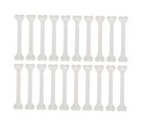 ERINGOGO 20pcs Halloween Plastic Bone Props Lightweight Realistic Fake Human Skeleton Decor for Haunted House Party Caveman Theme Festival