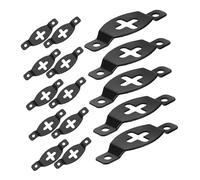 ERINGOGO 20pcs Heavy Duty Wall Mounted Speaker Hooks Surround Sound Speaker Bracket Connector for Ktv and Engineering Stages Space Saving Design for Organized Rooms and Break Resistant