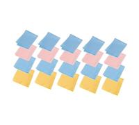 ERINGOGO 20Pcs Microfiber Cleaning Cloths for Musical Instruments Versatile Wipe Cloths for Piano Guitar and More Random Color Durable and Reusable Cleaning Tool Random Color