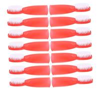 ERINGOGO 20pcs Mini Finger Toothbrush for Prisons Soft Novelty Design Durable Portable Oral Care Tool for Secure Use Improved Grip Cleaning
