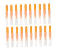 ERINGOGO 20pcs Mini Portable Makeup Brushes for Eyebrow Lip Eye Facial Use with Interdental Cleaning Tools Lightweight and Comfortable Handle for Travel Home Office