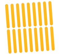 ERINGOGO 20pcs Pediatric Plastic Tongue Depressors with Ergonomic Handle for Oral Examination and Training Multiuse Design for Abalone Stirring and Tongue Suppression