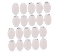 ERINGOGO 20Pcs Prevention Gel Heel Pads Invisible Foot Protection Stickers for Comfortable Shoes Wear Heel Cushions to Reduce Friction and Relief