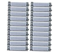 ERINGOGO 20pcs Self Holding Hair Rollers Hair Curlers for Perming Volume No Heat Suitable for Salon and Home Use