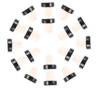 ERINGOGO 20pcs Shaped Polymer Wine Bottle Stoppers Airtight Sealing Plugs for Wine Essential Oil Bottles Reusable Caps to Preserve Freshness